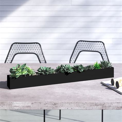 Veradek Geo Series Galvanized Steel Planter Box